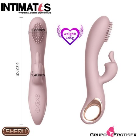 Ultimate Fantasy · Vibrador Conejito - Clítoris y Punto G · Shequ, que puedes adquirir en intimates.es "Tu Personal Shopper Erótico Online"