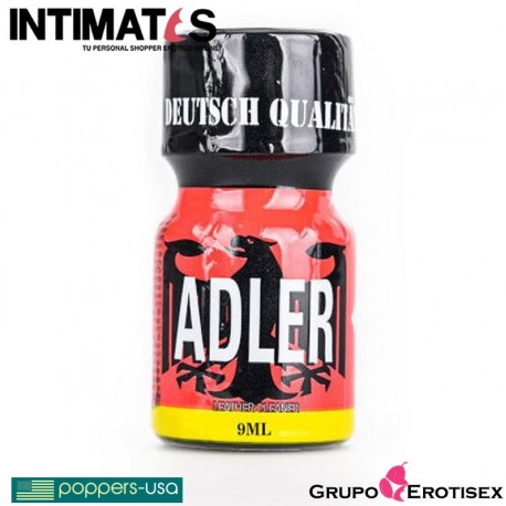 Adler 9ml · Leather Cleaner · Poppers-usa, que puedes adquirir en intimates.es "Tu Personal Shopper Erótico Online" 