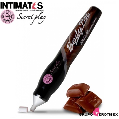 Body Pen Comestible Chocolate · Secret Play, que puedes adquirir en intimates.es "Tu Personal Shopper Erótico Online" 