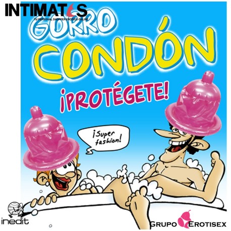 El Super Protector · Gorro Condón Hinchable · Inedit, que puedes adquirir en intimates.es "Tu Personal Shopper Erótico Online" 
