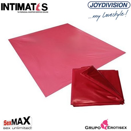 WetGames · Sábana roja de látex · SexMax, que puedes adquirir en intimates.es "Tu Personal Shopper Erótico Online"