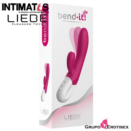 Bend·It Plus Rechargeable Cerise, que puedes adquirir en intimates.es "Tu Personal Shopper Erótico Online" 