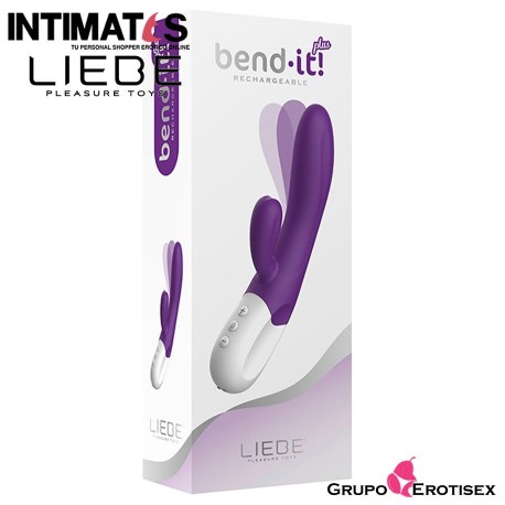Bend·It Plus Rechargeable Purple · Liebe, que puedes adquirir en intimates.es "Tu Personal Shopper Erótico Online" 