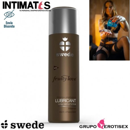 FruityLove™ · Lubricante con sabor a Chocolate Negro 100ml · Swede, que puedes adquirir en intimates.es "Tu Personal Shopper Erótico Online"