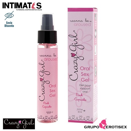 Wanna be Aroused 59ml · Gel comestible para Sexo Oral · Crazy Girl, que puedes adquirir en intimates.es "Tu Personal Shopper Erótico Online"