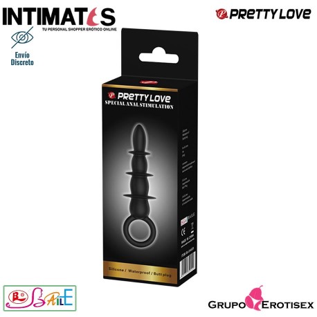 Special Anal Stimulation · Butt plug con anilla · Pretty Love, que puedes adquirir en intimates.es "Tu Personal Shopper Erótico Online" 