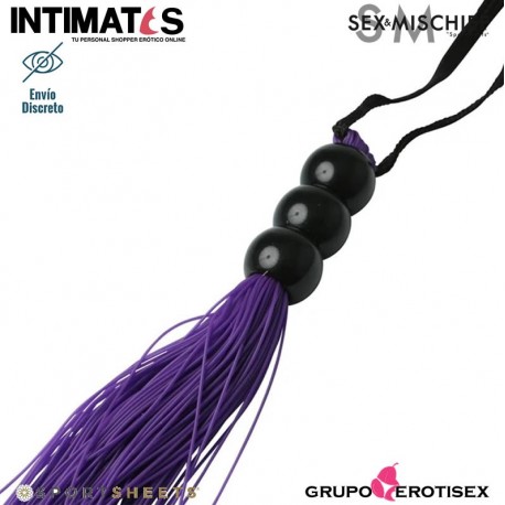 Silicone Vhip Small · Látigo pequeño morado · Sportsheets, que puedes adquirir en intimates.es "Tu Personal Shopper Erótico Online" 