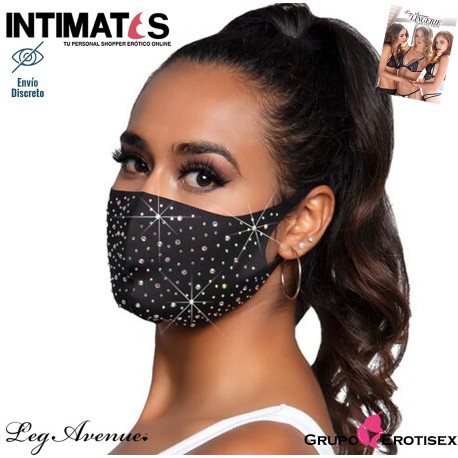 Naya Face Mask Cover · Mascarilla facial · Leg avenue, que puedes adquirir en intimates.es "Tu Personal Shopper Erótico Online" 