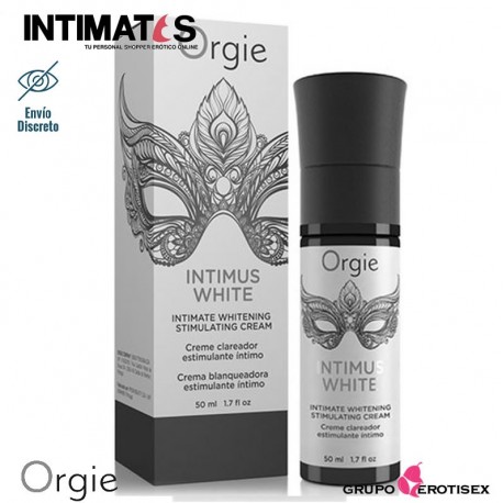 Intimus White · Crema íntima blanqueadora · Orgie, que puedes adquirir en intimates.es "Tu Personal Shopper Erótico Online" 