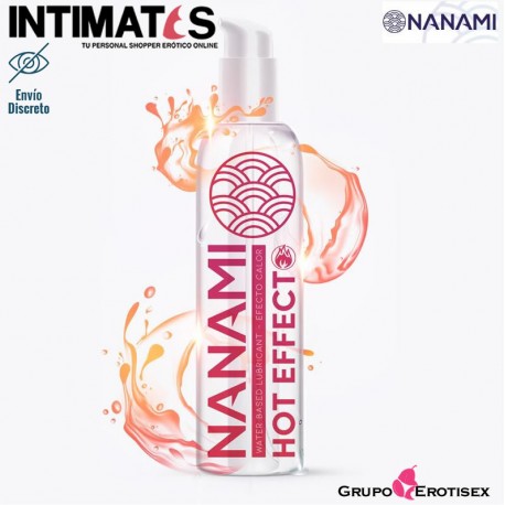 Hot Effect 150ml · Lubricante base de agua · Nanami, que puedes adquirir en intimates.es "Tu Personal Shopper Erótico Online" 