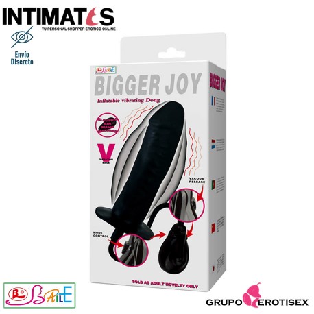 Bigger Joy 2 · Pene vibrador inflable · Baile, que puedes adquirir en intimates.es "Tu Personal Shopper Erótico Online" 