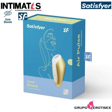 Love Breeze Dorado · Air Pulse Stimulator · Satisfyer, que puedes adquirir en intimates.es "Tu Personal Shopper Erótico Online"