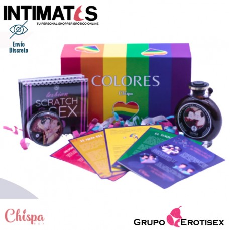 Kits Colores Ellas · ChispaBox, que puedes adquirir en intimates.es "Tu Personal Shopper Erótico Online" 