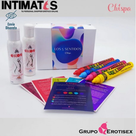 Kits 5 Sentidos · ChispaBox, que puedes adquirir en intimates.es "Tu Personal Shopper Erótico Online" 