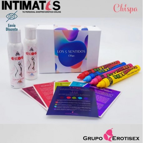 Kits 5 Sentidos · ChispaBox, que puedes adquirir en intimates.es "Tu Personal Shopper Erótico Online"
