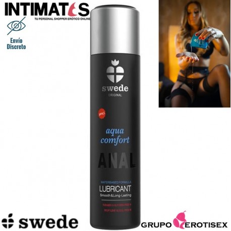 Aqua comfort · Lubricante anal a base de agua · Swede, que puedes adquirir en intimates.es "Tu Personal Shopper Erótico Online" 