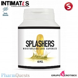 Splashers - 40 caps · Complementa la lubricación natural del cuerpo · PharmQuest