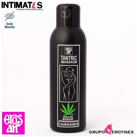 Tantric Massage Cannabis Oil 125ml · Eros-Art, que puedes adquirir en intimates.es "Tu Personal Shopper Erótico Online" 