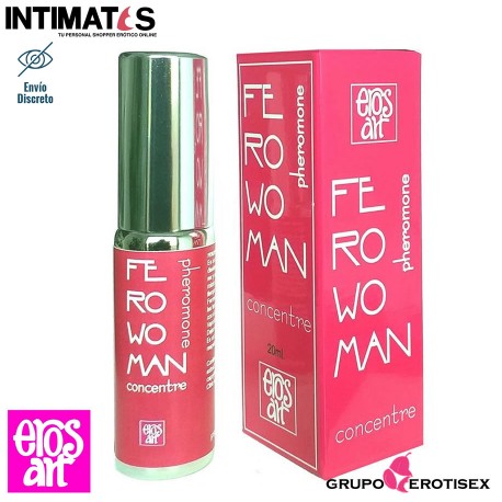 Ferowoman concentre · Concentrado de feromonas sin perfume · Eros-Art, que puedes adquirir en intimates.es "Tu Personal Shopper Erótico Online"