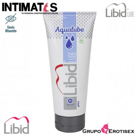 Aqualube 200 ml · Lubricante a base de agua · Libid Lube, que puedes adquirir en intimates.es "Tu Personal Shopper Erótico Online" 