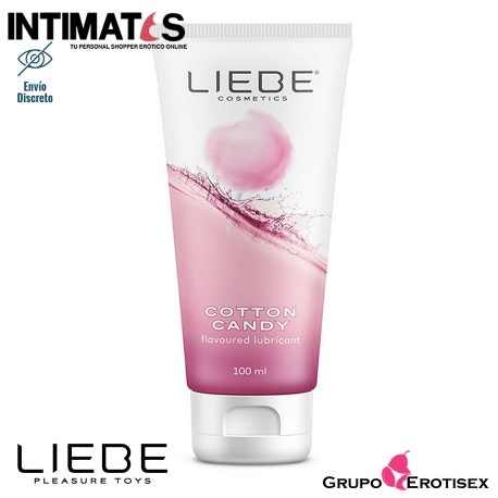 Cotton Candy · Lubricante con sabor algodón de azúcar · Liebe, que puedes adquirir en intimates.es "Tu Personal Shopper Erótico Online"
