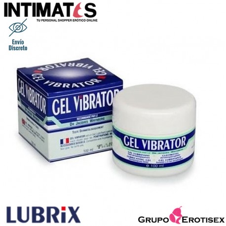 Gel Vibrator 100 ml · Lubricante especial para juguetes sexuales · Lubrix