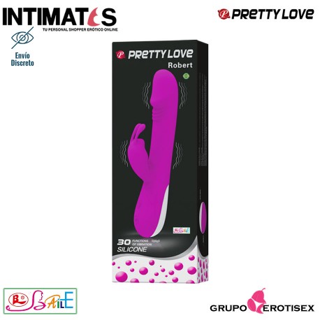 Robert · Vibrador con estimulador de clítoris · Pretty Love, que puedes adquirir en intimates.es "Tu Personal Shopper Erótico Online" 