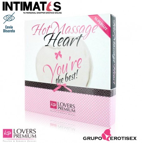 Hot Massage Hearts · You're the best! · Lovers Premium, que puedes adquirir en intimates.es "Tu Personal Shopper Erótico Online" 