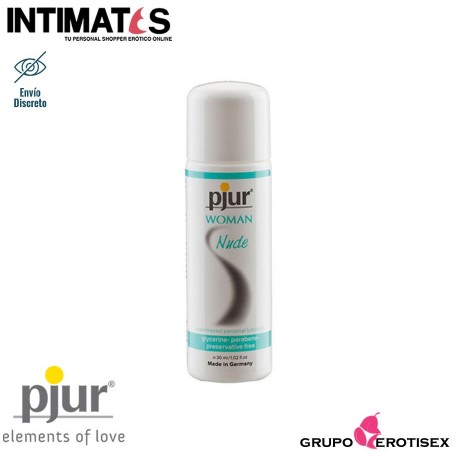 WOMAN Nude 30 ml · Lubricante neutro · Pjur, que puedes adquirir en intimates.es "Tu Personal Shopper Erótico Online" 