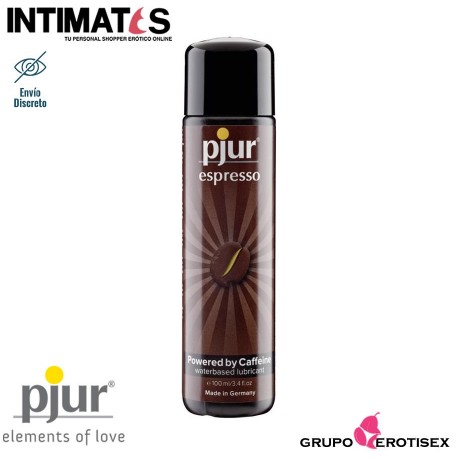 Espresso · Lubricante a base de agua con cafeina 100ml · Pjur, que puedes adquirir en intimates.es "Tu Personal Shopper Erótico Online"