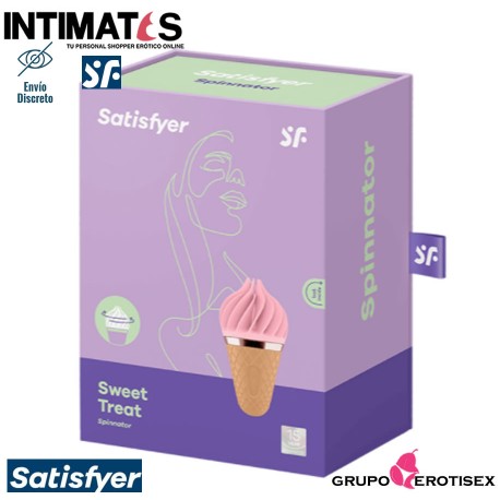 Sweet Treat · Estimulador de clítoris · Satisfyer Layons, que puedes adquirir en intimates.es "Tu Personal Shopper Erótico Online" 