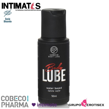 Body Lube Water Based 50ml· Lubricante íntimo · Cobeco, que puedes adquirir en intimates.es "Tu Personal Shopper Erótico Online" 