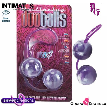 Oscilating duoballs · Bolas chinas · Seven Creations, que puedes adquirir en intimates.es "Tu Personal Shopper Erótico Online" 