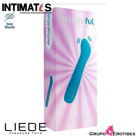 Delightful · Vibrador para el punto G - Azul océano · Liebe, que puedes adquirir en intimates.es "Tu Personal Shopper Erótico Online"