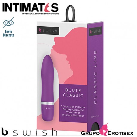 Bcute Classic - Royal Purple · Masajeador estimulador · B Swish, que puedes adquirir en intimates.es "Tu Personal Shopper Erótico Online" 