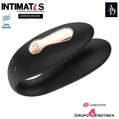 Dual Watchme · Vibrador para parejas - negro · Anne's Desire, que puedes adquirir en intimates.es "Tu Personal Shopper Erótico Online"