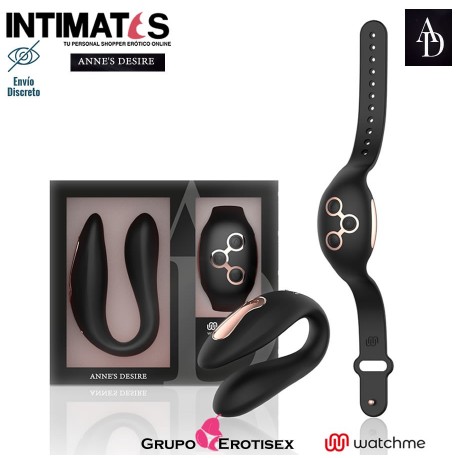 Dual Watchme B/G · Vibrador para parejas - negro · Anne's Desire, que puedes adquirir en intimates.es "Tu Personal Shopper Erótico Online" 