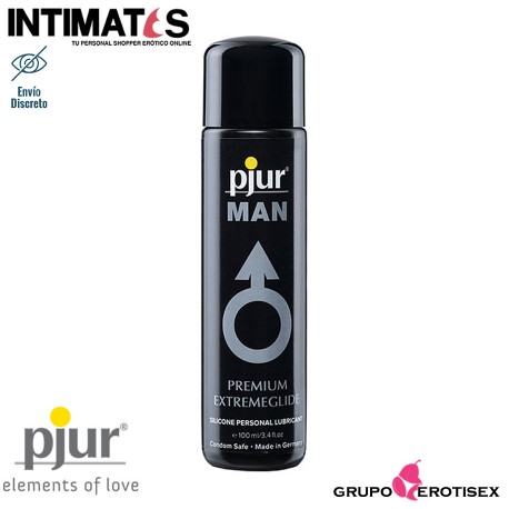 Pjur Man Premium 100 ml. · Lubricante base silicona · Pjur, que puedes adquirir en intimates.es "Tu Personal Shopper Erótico Online" 