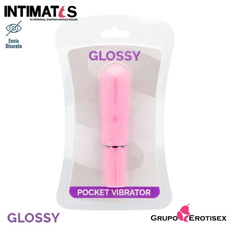 Pocket vibrator - Rosa intenso · Masajeador portatil · Glossy, que puedes adquirir en intimates.es "Tu Personal Shopper Erótico Online" 