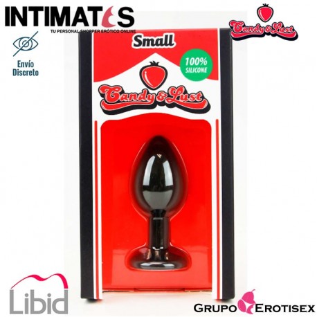 Joyas · Plug anal pequeño - Negro · Candy & Lust, que puedes adquirir en intimates.es "Tu Personal Shopper Erótico Online" 