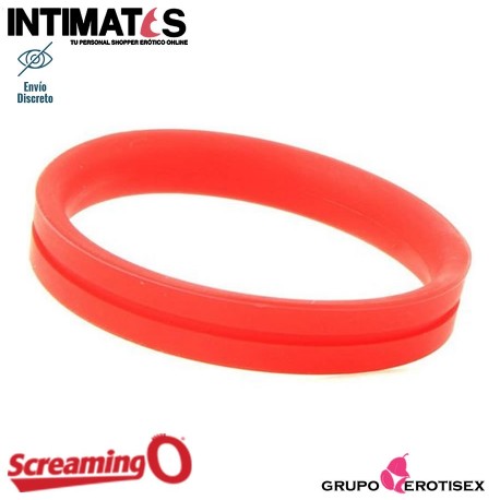 RingO Pro XXL · Anillo de silicona elástico para el pene - Rojo · Screaming O, que puedes adquirir en intimates.es "Tu Personal Shopper Erótico Online" 