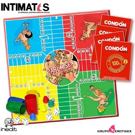 Juego Parchisex · El sexo es para disfrutarlo · Inedit, que puedes adquirir en intimates.es "Tu Personal Shopper Erótico Online"