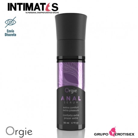 Anal Serum · Lubricante con base silicona · Orgie, que puedes adquirir en intimates.es "Tu Personal Shopper Erótico Online" 