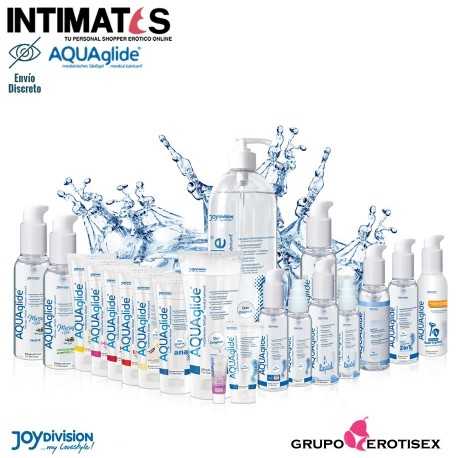AQUAglide Vainilla · Lubricante a base de agua 100ml · JoyDivision, que puedes adquirir en intimates.es "Tu Personal Shopper Erótico Online" 