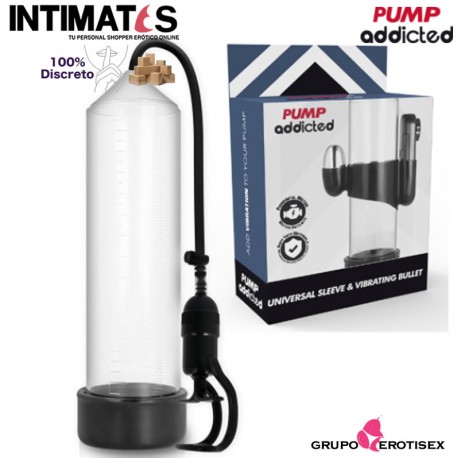 RX 5 Stimulating Pump · Bomba de succión con vibración · Pump addicted, que puedes adquirir en intimates.es "Tu Personal Shopper Erótico Online" 