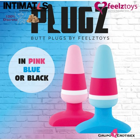 Plugz · Butt Plug Colors Nr. 2 · FeelzToys™, que puedes adquirir en intimates.es "Tu Personal Shopper Erótico Online" 