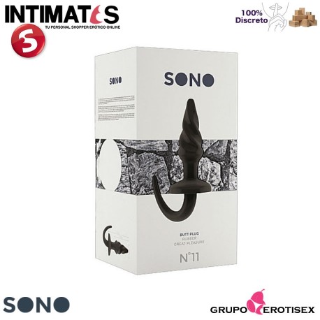 No.11 - Gris · Plug anal 152 mm · Sono, que puedes adquirir en intimates.es "Tu Personal Shopper Erótico Online"