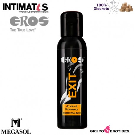 Exit Jojoba & Panthenol 250 ml · Lubricante anal con base de silicona · Eros, que puedes adquirir en intimates.es "Tu Personal Shopper Erótico Online" 