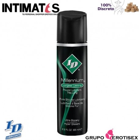 Millennium 65ml · Lubricante larga duración · ID Lubricants, que puedes adquirir en intimates.es "Tu Personal Shopper Erótico Online" 