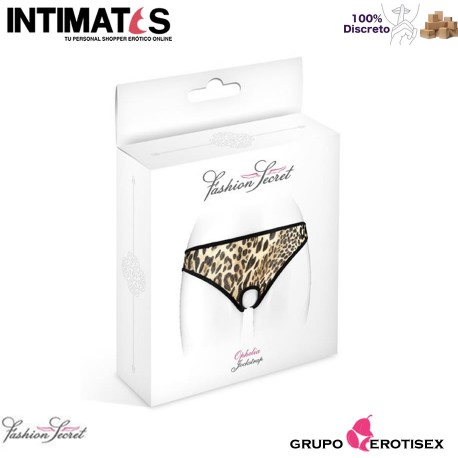 Ophelia · Jockstrap leopardo abierto · Fashion Secret, que puedes adquirir en intimates.es "Tu Personal Shopper Erótico Online" 